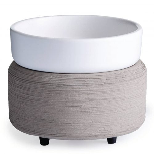 Wax Melt Burner Gray 2-in-1 Electric