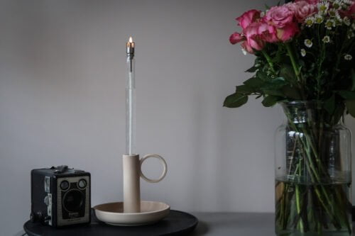 Olielamp Kaars Single - Afbeelding 3