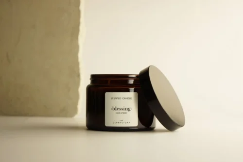 Candle Luxe Dark Amber Blessing 2 lonten - Afbeelding 3